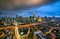 Rush Hour, taken with Nikon D800E, Samyang 14mm and HDR 9 exposure